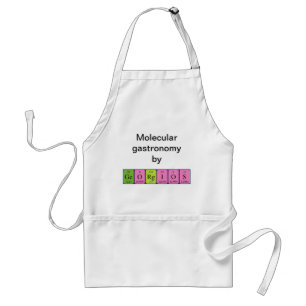 Georgios periodic table name apron