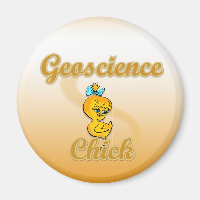 Geoscience Chick Magnet (Front)