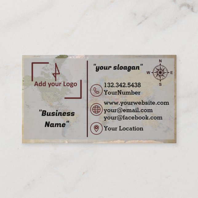 Geospatial/Surveyor Business Card (Front)