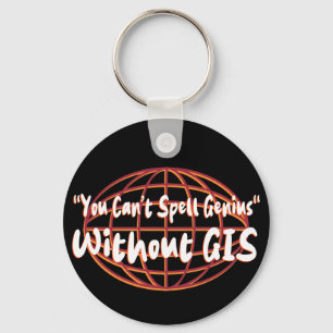 Geospatial/Surveyor Keys Keychain