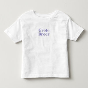 Gepersonaliseerde Zwangerschapsaankondiging Broer. Toddler T-shirt