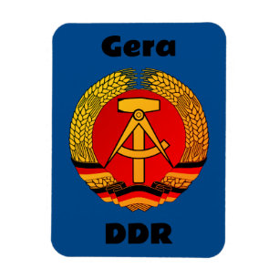 Gera, Deutsche Demokratische Republik - DDR GDR Magnet