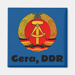 Gera, Deutsche Demokratische Republik - DDR GDR Magnet