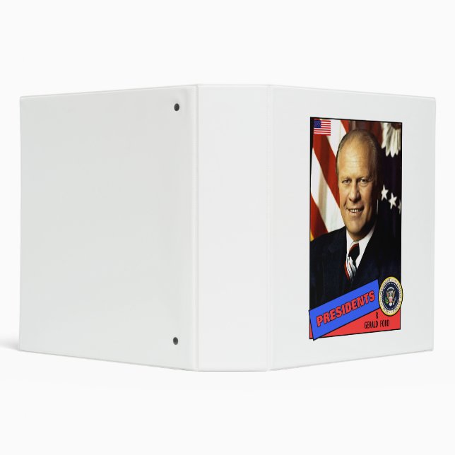 Gerald Ford Baseball Card Binder (Background)