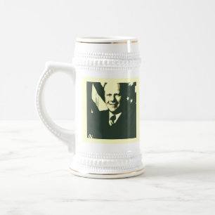 Gerald Ford Beer Stein