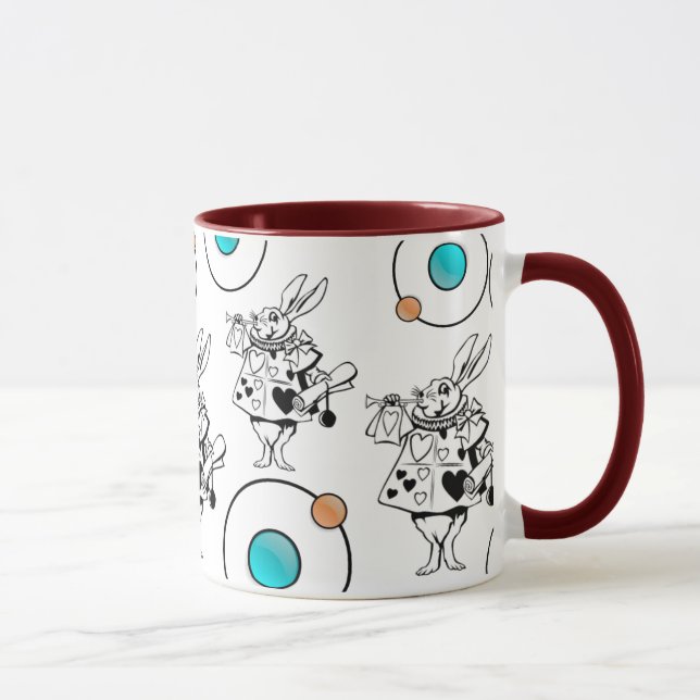 Gerald G Rabbit - Alice in Wonderland Mug (Right)