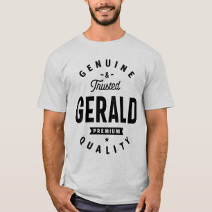 Gerald Personalized Name Birthday Gift T-Shirt