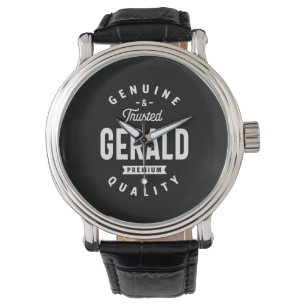 Gerald Personalized Name Birthday Watch