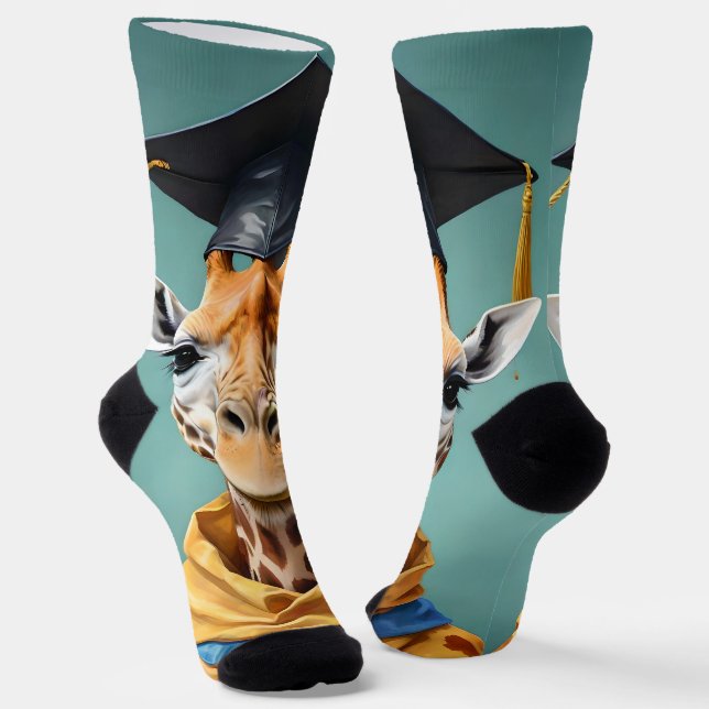 Gerald The Giraffe Graduates,  Socks (Angled)