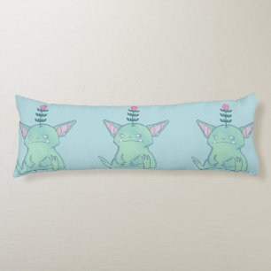 Gerald the Goblin   Cute Grumpy Fantasy Creature  Body Pillow