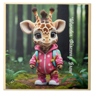 "Gerald's Nature Walk" Tile
