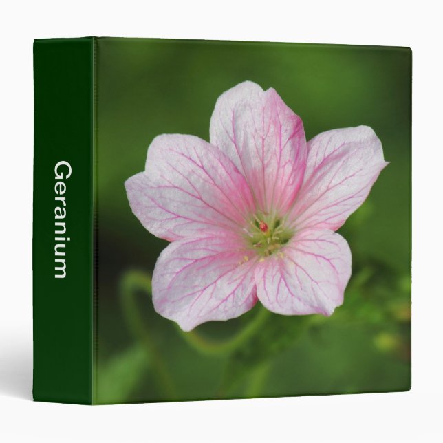 Geranium Binder (Front/Spine)