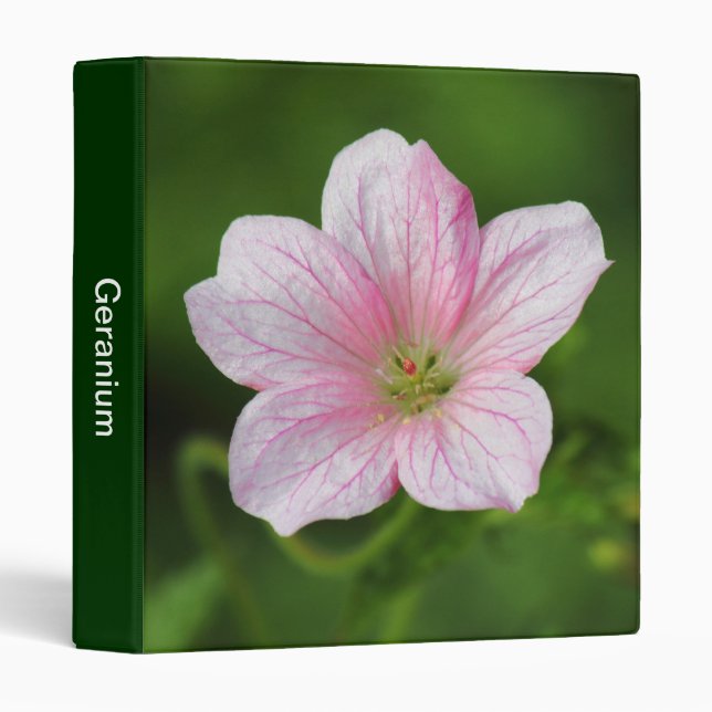 Geranium Binder (Front/Spine)