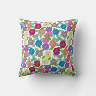 Geranium Flower Cushion