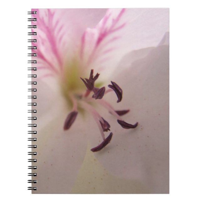 Geranium Flower Notebook (Front)