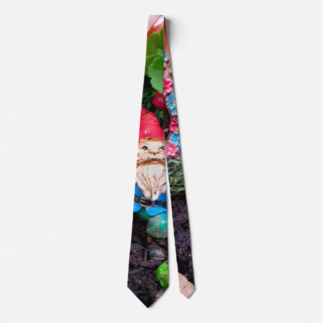 Geranium Gnome 01 Tie (Front)