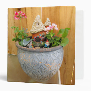 Geranium Gnome 03 Binder