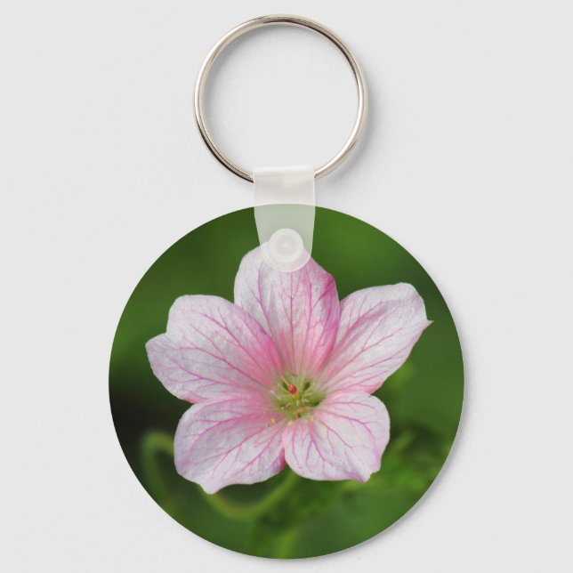 Geranium Keychain (Front)