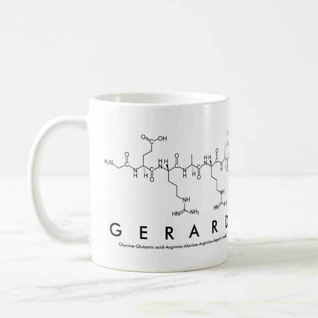 Gérard peptide nom mug (Gauche)