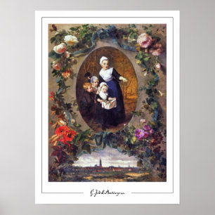 Gerardina van de Sande Bakhuyzen Poster d'art Zedi