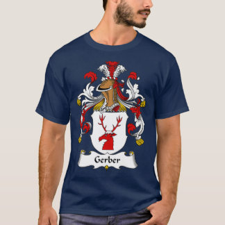 Gerber Coat of Arms Family Crest  T-Shirt