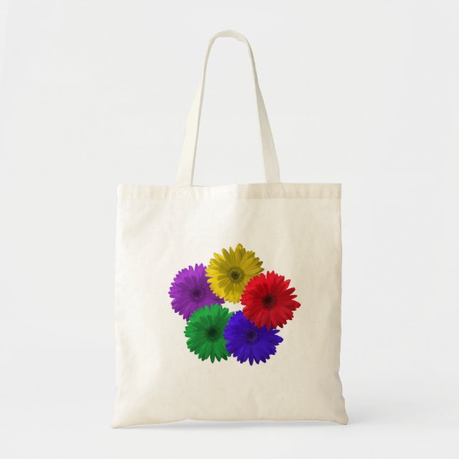 Gerber Daisy Tote Bag (Front)