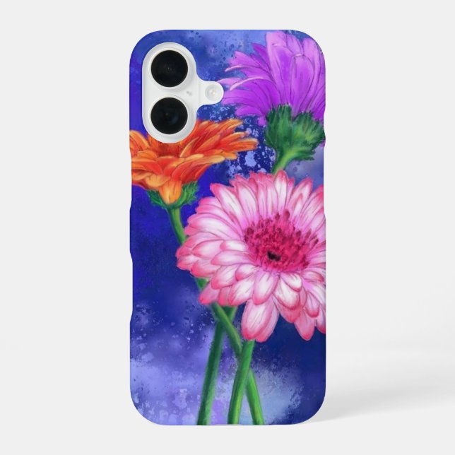 Gerbera Daisies iPhone Case (Back)