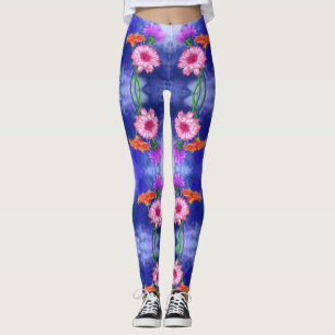 Gerbera Daisies Leggings