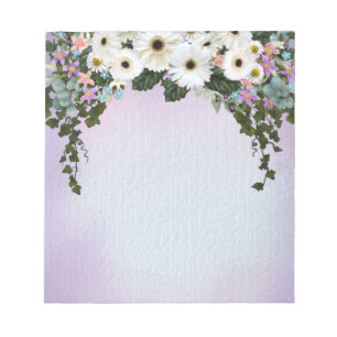 Gerbera Daisies  Notepad
