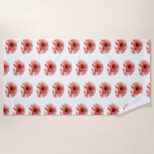 Gerbera Daisy Beach Towel