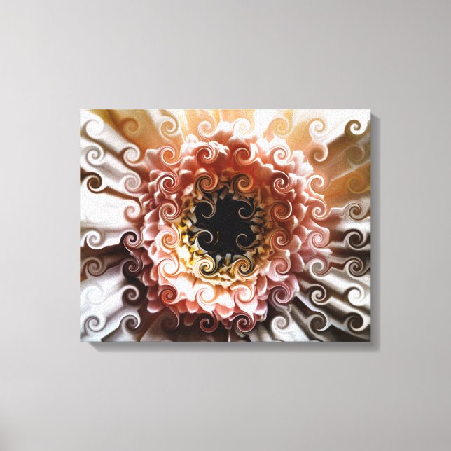 GERBERA DAISY CANVAS PRINT (Front)