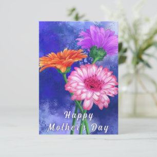 Gerbera Daisy Carte de fête des mères