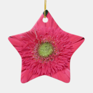 Gerbera Daisy Ceramic Ornament