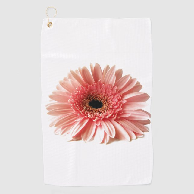 Gerbera Daisy Golf Towel (Front)