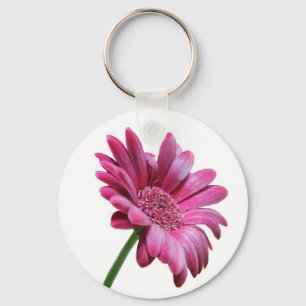 Gerbera Daisy Keychain