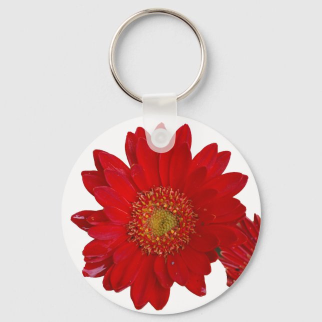 Gerbera Daisy Keychain (Front)