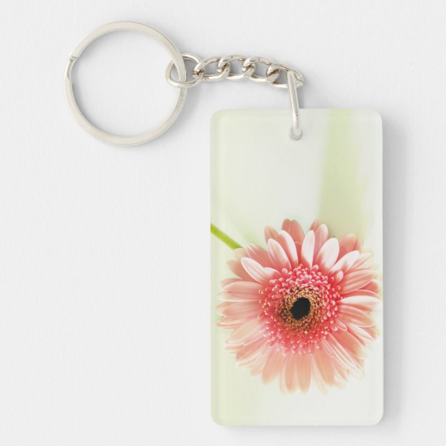 Gerbera Daisy Keychain (Front)