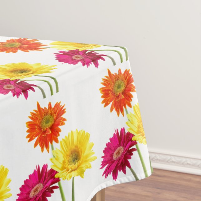 Gerbera Daisy Love Tablecloth (In Situ)