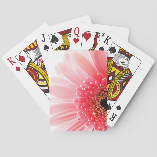 Gerbera Daisy Playing Cards (Back)