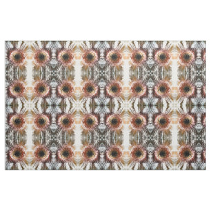 GERBERA FLOWER FABRIC