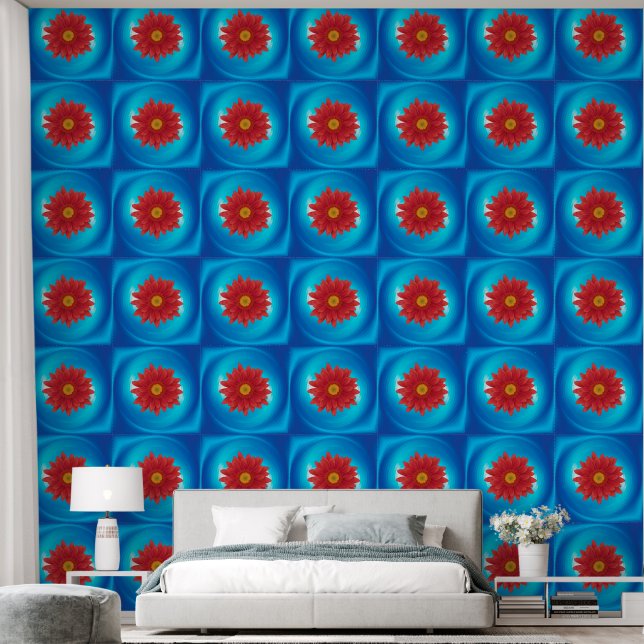 Gerbera Flower Wallpaper (Bedroom)