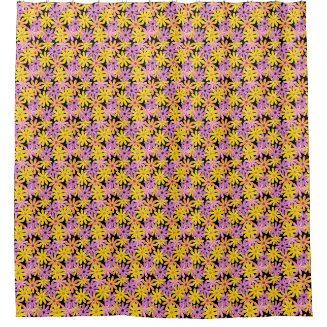 Gerbera flowers pattern, background (Front)