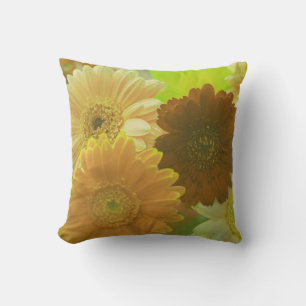 Gerbera Jaune Fleur Jaune Fleur Couleur Oreiller