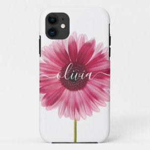 Gerbera Rose Daisy Tough iPhone 11 12 13 14 Coques