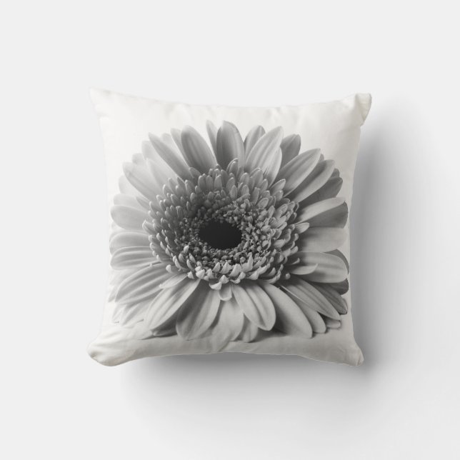 Gerbera Throw Pillow (Front)