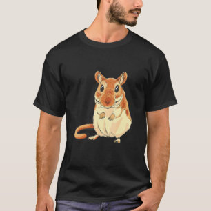 Gerbil Animal Rodent Rat Desert Creatures Gerbil O T-Shirt
