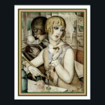 Gerda & Lili #2 Art Deco Print 16 x 20<br><div class="desc">Gerda Wegener and spouse Einar Wegener aka Lili Elbe 16 x 20 Art Deco Print</div>