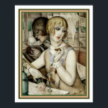 Gerda & Lili #2 Art Deco Print 16 x 20<br><div class="desc">Gerda Wegener and spouse Einar Wegener aka Lili Elbe 16 x 20 Art Deco Print</div>