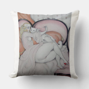 GERDA WEGENER THROW PILLOW