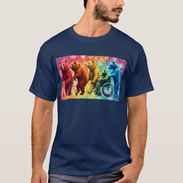 Geriatric Bears T-shirt (Front)
